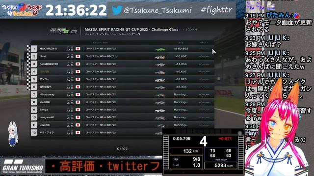 【GT7 グランツーリスモ】MAZDA SPIRIT RACING GT CUP 2022 Rd.4 【Vtuber つくねレーシング】 смотреть онлайн