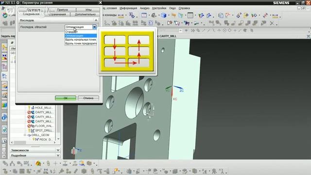 NX CAM фрезерование