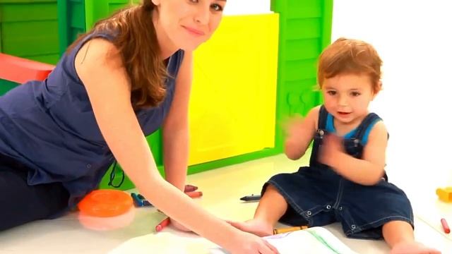 Детски игровой пластиковый домик Holiday PlayHouse в супермаркетах "Радуга детства" смотреть онлайн