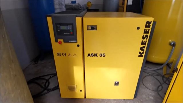 KAESER ASK 35 Screw Compressor смотреть онлайн