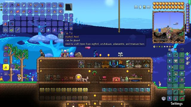 How To Craft Demon Wings [Terraria 1.4 Tutorial] смотреть онлайн