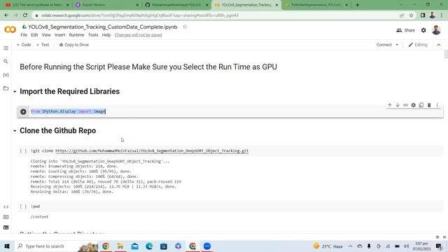 Potholes Detection and Segmentation using YOLOv8 (Images & Videos)| Custom Dataset | Complete Guid смотреть онлайн