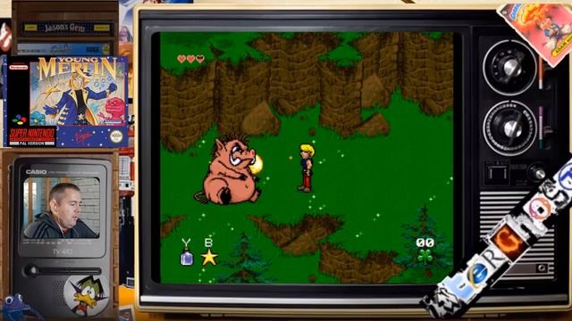 A to Z of SNES games - YOUNG MERLIN смотреть онлайн