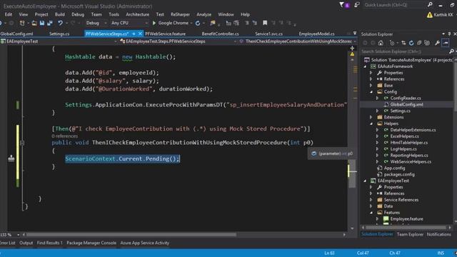 Part 9 - Database testing of API with Mock Stored Procedure смотреть онлайн