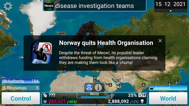 [Plague Inc] Cure Mode, Bio-Weapon Mega Brutal, (No Advisor's) смотреть онлайн
