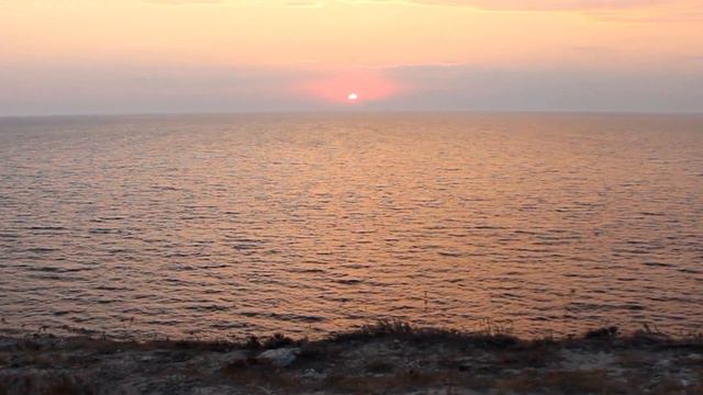 Закат на Джангуле. Крым. смотреть онлайн