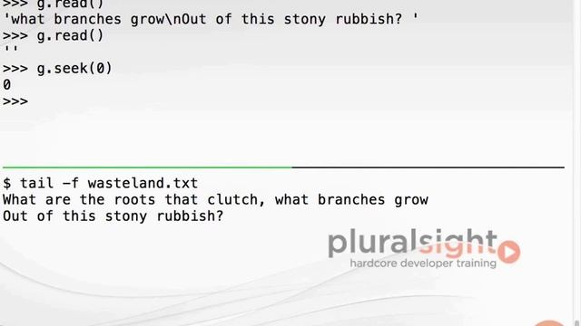 10 3 Reading text files смотреть онлайн