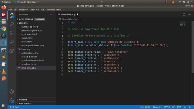 How To Get Time Difference in Minutes in PHP Tutorial | Get time difference in minutes in PHP смотреть онлайн
