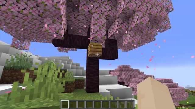 How to Find, Grow, and Use the Cherry Tree! (1.20) | Minecraft Flora Guide смотреть онлайн