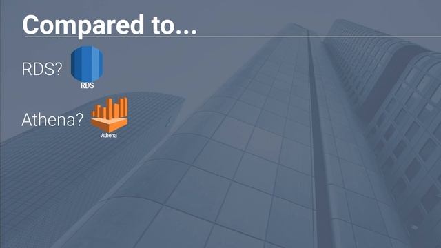 AWS Redshift Service Overview смотреть онлайн