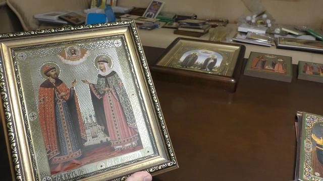 Икона Петра и Февронии из Мурома смотреть онлайн