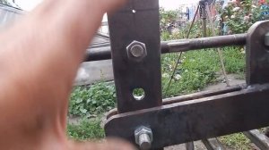 Универсальная сцепка для мотоблока своими руками.