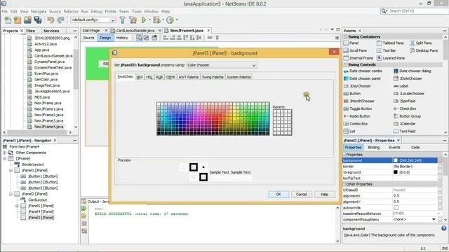 How to use CardLayout in Java смотреть онлайн