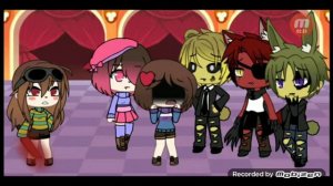 Песенный батл-андертейл против фнаф(гача лайв)