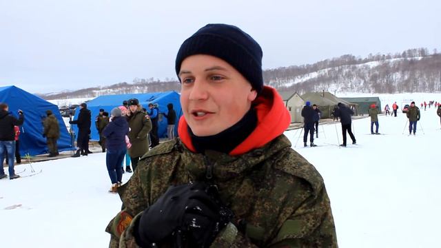 Интервью. Лыжня России 2017 Сахалин. смотреть онлайн