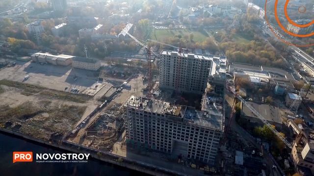 ЖК "Западный порт" [Ход строительства от 19.10.2018] смотреть онлайн