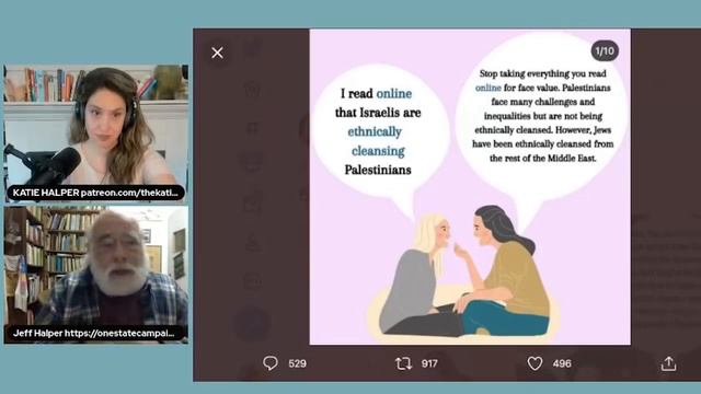 'OF COURSE Israel Ethnically Cleansed Palestinians!' - Israeli Anthropologist Corrects Debra Messin смотреть онлайн