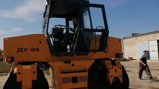Каток ДУ 98 восстановление спецтехники смотреть онлайн