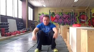 Прыжок со спины на ноги