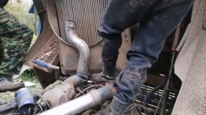 Замена радиатора на Мазе 6501