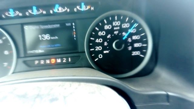 Ford F-150 2017 V8 5.0 acceleration 0-175 km/h (top speed limited) смотреть онлайн