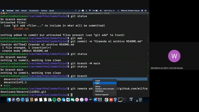 Publicar el código en GITHUB. смотреть онлайн
