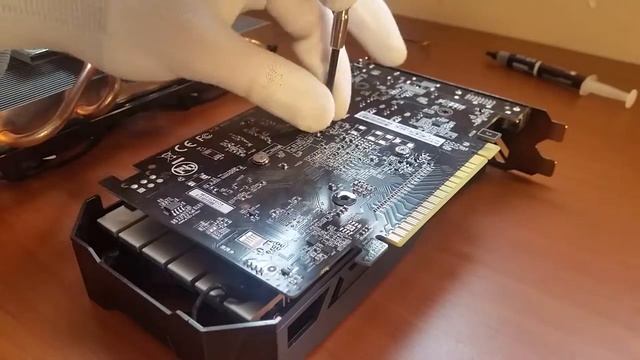 Gigabyte 1050 ti OC with Arctic Cooling Twin Turbo Pro смотреть онлайн