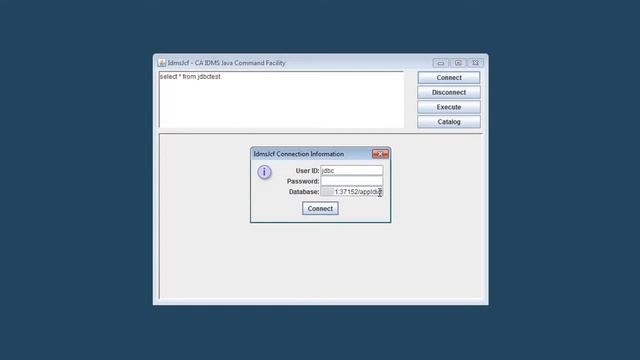 JDBC Access to Data in a CA IDMS™ Database смотреть онлайн