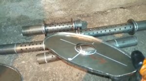 Самодельный Глушитель на ВАЗ из нержавейки (часть 2)