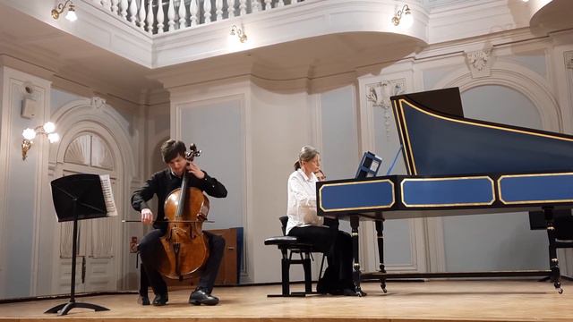 И.С.Бах Соната №3 для виолы да гамба и клавира соль минор, BWV 1029 - исполняют Н.Засыпкин, И.Лукин смотреть онлайн