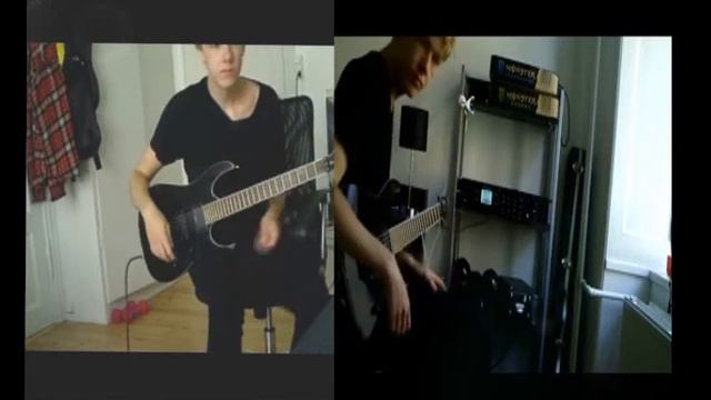 Volumes - Wormholes DUAL GUITAR COVER [WITH SOLO] [HQ AUDIO] смотреть онлайн