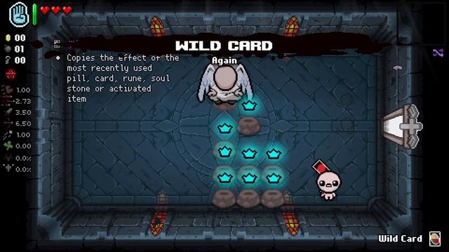 Cloning everything using UNO card in The Binding of Isaac... смотреть онлайн