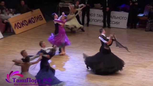 Аверков Владислав - Рахманкулова Александра, Финал, Медленный фокстрот смотреть онлайн