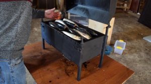 Рыба золотая Скумбрия горячее Копчение на мангале