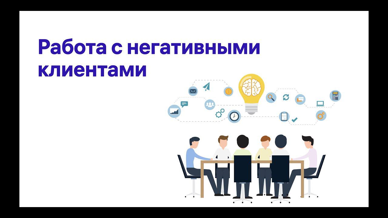 Тренинг по работе с негативными клиентами