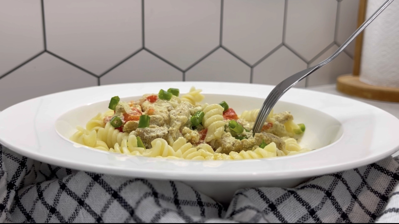 Курочка карри в сливочном соусе - простой рецепт, интересное сочетание