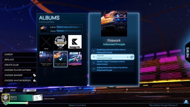 Firework - Rocket League Player Anthem (Season 2 Stage 3 Challenges) смотреть онлайн