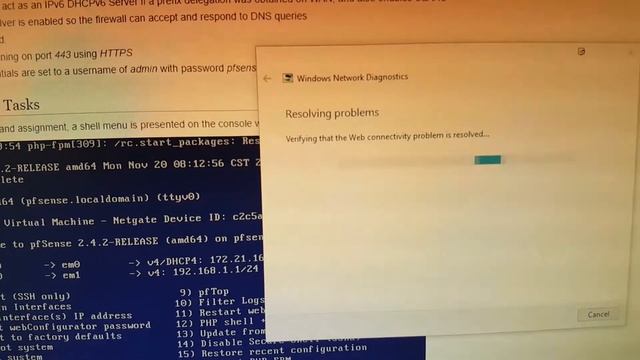 Nerd time 2. pFsense part 2. setting up the software. смотреть онлайн