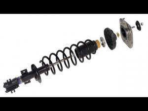 Как разобрать стойку амортизатора на авто. Самодельное приспособление - делюсь наработкой для гаража