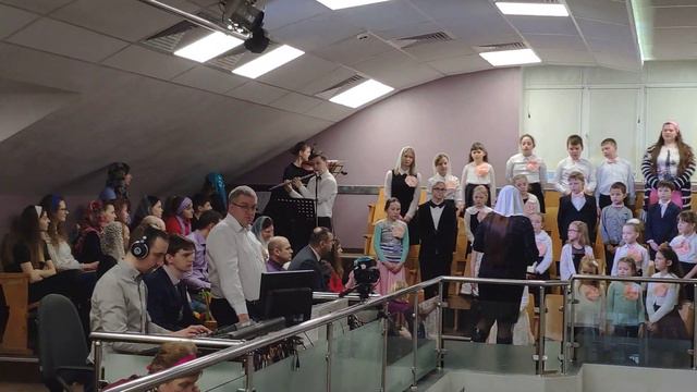 Отче смиряюсь — подростковый хор ц. Гефсимания смотреть онлайн