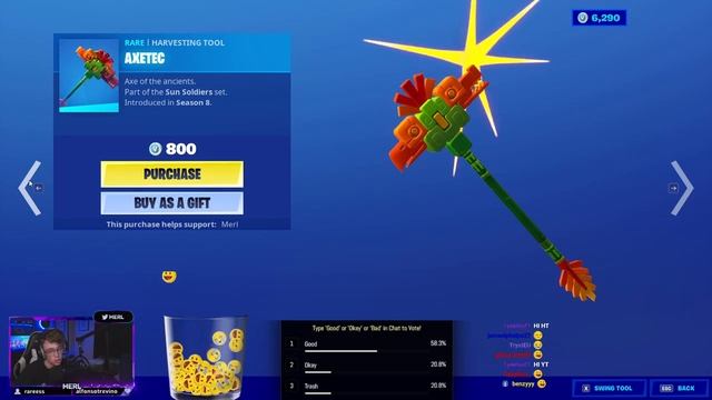 *NEW* SPATERELLA SKIN SET! Viewers React To Fortnite Item Shop [August 15th, 2020] смотреть онлайн