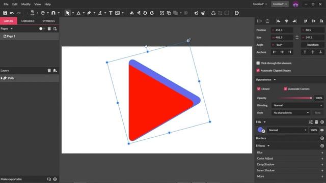 How to design play Store logo in Gravit Designer смотреть онлайн