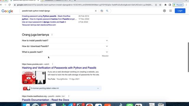 Cara Mem-Validasi Password Django Framework Mengunakan Passlib смотреть онлайн