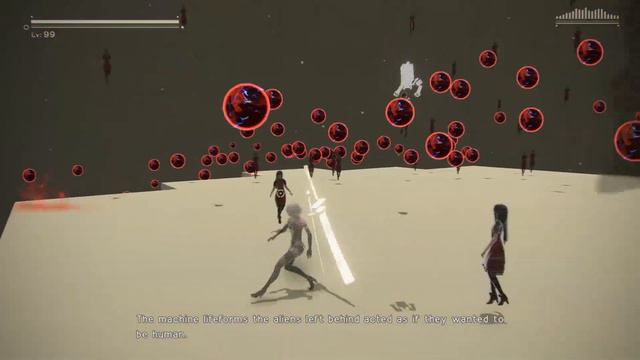 NieR Automata Red Girl Boss Fight смотреть онлайн