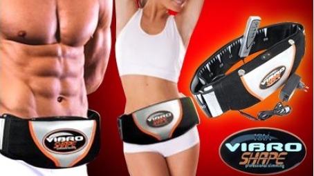 Пояс для похудения -Vibro Shape - массажный согревающий пояс смотреть онлайн