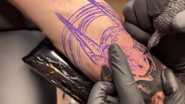 LIVE TATTOO: ANUBIS & PYRAMIDS ?? смотреть онлайн