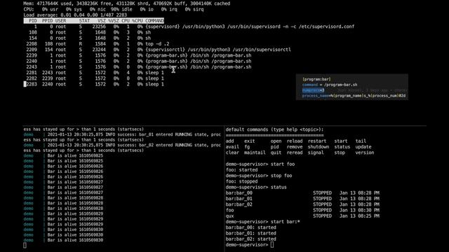 supervisor + Docker: mehrere Services in einem Container смотреть онлайн