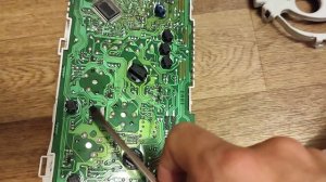 Замена лампочек в щитке приборов хонда HR-V (хр-в ,шр-в).