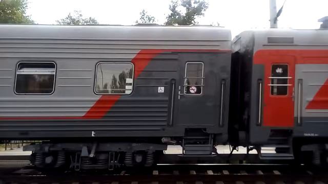 Train 492С491С Adler – Kazan Travels From South To North Volgograd In August 2021 喀山列车于 月从南到北伏尔加格勒