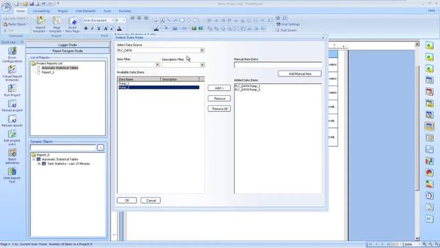 Dream Report Automatic Statistic Table (AST) Demo Video смотреть онлайн